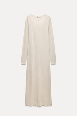 LONG SPARKLY KNIT DRESS - Zara фото 8