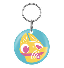 Цифровой адресник для животных, голубой 06ад22