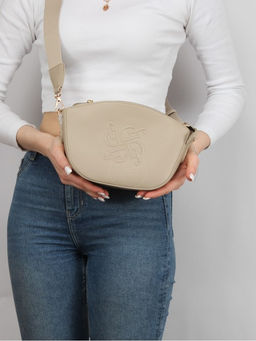 Сумка женская искусственная кожа DJ-СМ 7362-SIMPLY TAUPE, 1отд, плечевой ремень, бежевый SALE 263883 - Adelia фото 9