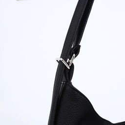 Сумка женская мешок на молнии, цвет чёрный - Simaland фото 4