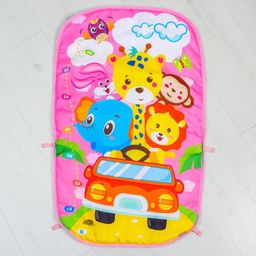 Развивающий коврик Жирафик, с пианино, розовый - Simaland фото 14