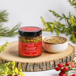 Орехи кедровые в сиропе из калины 220 гр - Сибереко фото 2