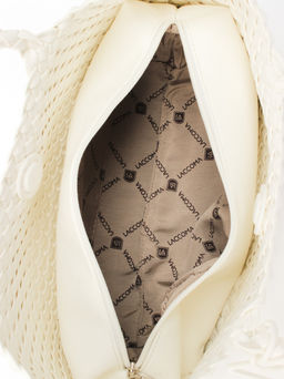 LACCOMA сумка СУ1056-белый эко кожа хлопок