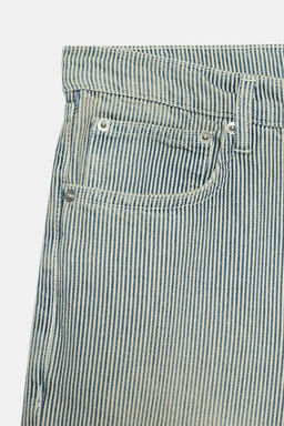 JEANS ZW COLLECTION RECTOS TIRO BAJO RAYAS / Rayas