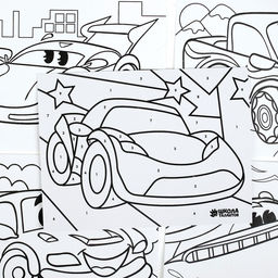 Набор для рисования Гонки в пакете - Школа талантов фото 4