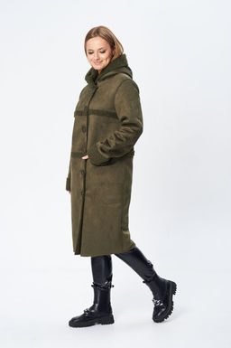 Пальто Diamant 1939 олива фото 2