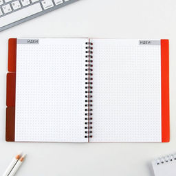 Планинг с разделителями Красный, мягкая обложка, формат А5, 50 листов - Artfox фото 11