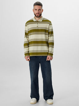 Поло мужское в полоску - Mark formelle фото 3