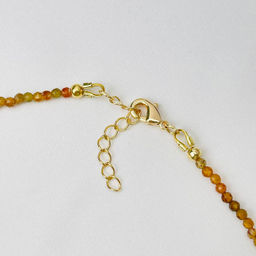 Колье из Турмалина и Жемчуга "Бантик"