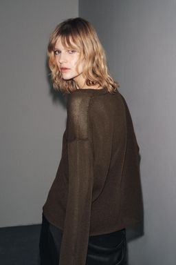 RUSTIC KNIT SWEATER - Zara фото 10