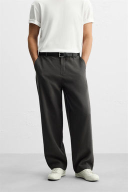 LYOCELL BLEND TROUSERS - Zara фото 18