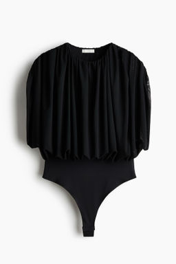 Body tanga drapeado