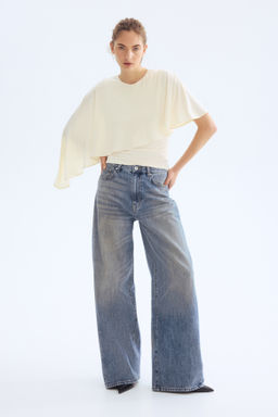 Top con detalle efecto capa - H&m фото 3
