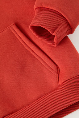 Kiremit Erkek Cocuk Bask?l? Orme Mini Me Sweatshirt TKDAW25SW00122 - Trendyolmilla фото 3