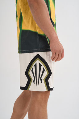 Шорты игровые Бежевый KAI Knit Game Shorts - Anta фото 7