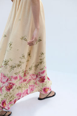 Vestido de tirantes espagueti con vuelo - H&m фото 5