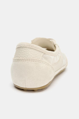 BLUCHER DEPORTIVO COMBINADO / Blanco Crudo - Zara фото 4