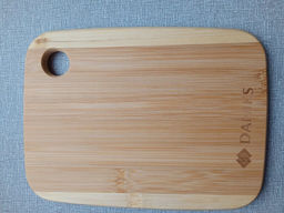 Доска разделочная бамбук, 20х15х1 см, прямоугольная, Бамбук, H-1567 (376771) - Daniks фото 7