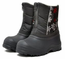 Сноубутсы Nordman Joy из ЭВА на липучке серые с серой подошвой  фото 57