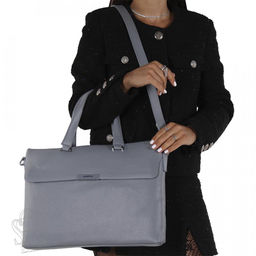 Сумка женская 593362 gray blue Velina Fabbiano-Safenta в Новосибирске фото 2