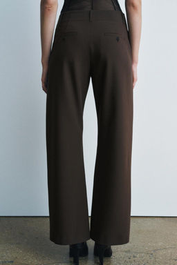 ZW COLLECTION STRAIGHT-FIT TROUSERS - Zara фото 24