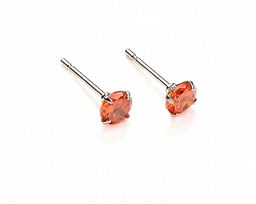 Серьги-гвоздики PR1469 -8 оранжевый