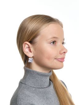 Серьги "Хрусталь" PR1464 белый