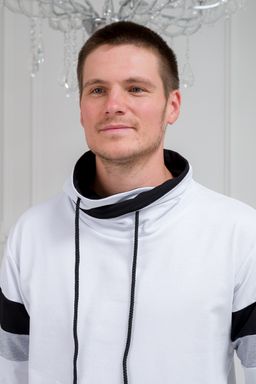 Толстовка мужская из футера Оскар белый макс - Амадэль фото 9