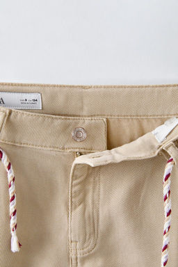 BERMUDA SHORTS WITH DRAWSTRING - Zara фото 4