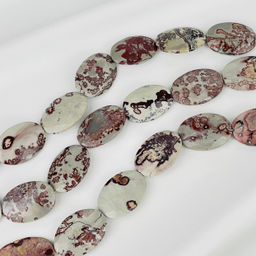 Бусины для украшений из пейзажной Яшмы - Радуга самоцветов фото 2