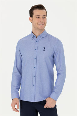U. S. Polo Assn / Мужская базовая рубашка Saks с длинным рукавом - U.s. polo assn фото 3