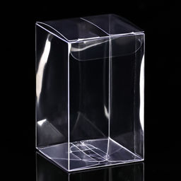 Цена за 5 шт. Складная коробка из PVC 5 x 5 x 8 см