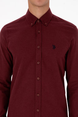 Erkek Bordo Uzun Kollu Basic G_mlek Sepette S_rpriz _ndirim - U.s. polo assn фото 6