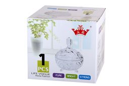 Ваза с крышкой 16см Спираль - Korall фото 2