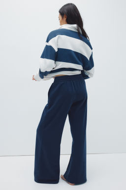 Pantal?n de ch?ndal amplio con raya - H&m фото 5