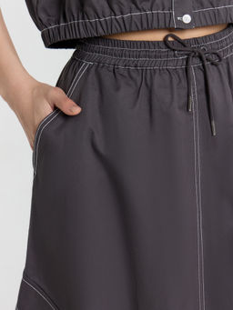 Юбка женская серая - Mark formelle фото 4