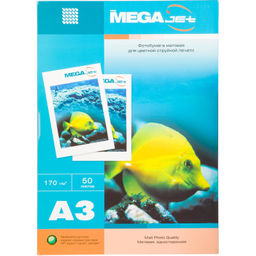 Фотобумага для цв.струй.печ. ProMega (А3, 170г, мат) уп. 50л(1457498)