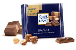 ШОКОЛАДНО-ОРЕХОВЫЙ ДЕСЕРТ 250гр/Риттер Спорт/RU6016 / (шт) - Ritter sport фото 2