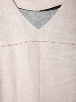 CONTE Стильное платье из искусственной замши с карманами 838 beige beige