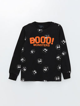 Bisiklet Yaka Erkek ?ocuk Pijama ?st