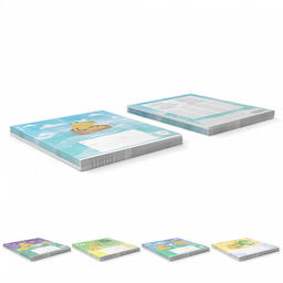 Цена за 10 шт. Тетрадь школьная ученическая ErichKrause Capybara Travel, 12 листов, клетка, выборочный УФ-лак+конгрев (в плёнке по 10 шт.)_MIX-PACK  фото 9