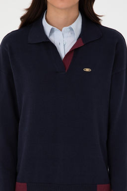 Kad_n Lacivert Kazak - U.s. polo assn фото 6