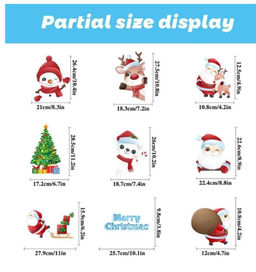 Наклейки на окна ДВУСТОРОННИЕ. 9листов - Family фото 4