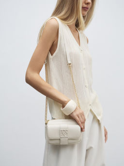 Кросс-боди ARMANI EXCHANGE SUSIE Артикул 4368305, молочно-белый  фото 5