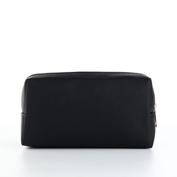 Косметичка женская на молнии, маленькая, объёмная, чёрная - Simaland фото 2