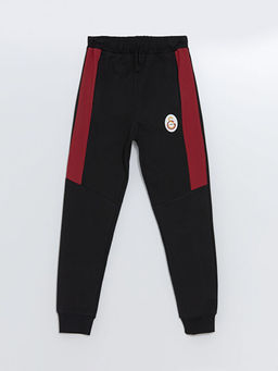 Beli Lastikli Galatasaray Bask?l? Erkek ?ocuk Jogger E?ofman Alt?