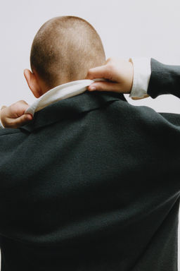 BASIC KNIT POLO SHIRT - Zara фото 7