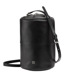 Итальянская кожаная сумка DuDu Bags серии Abigail | черно-розовый - Dudubags фото 5