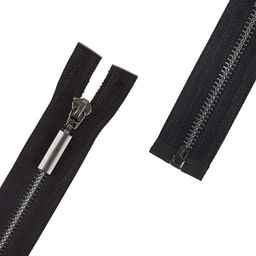 Молния Металл оксид (черный никель) GM-751 однозамковая 55 см Тип 5 10 шт разъёмная Gamma