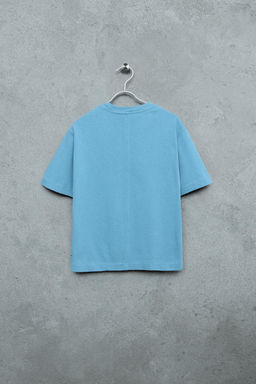 STORIESZ - CAMISETA HEAVY WEIGHT LISA / Azul claro - Zara фото 2